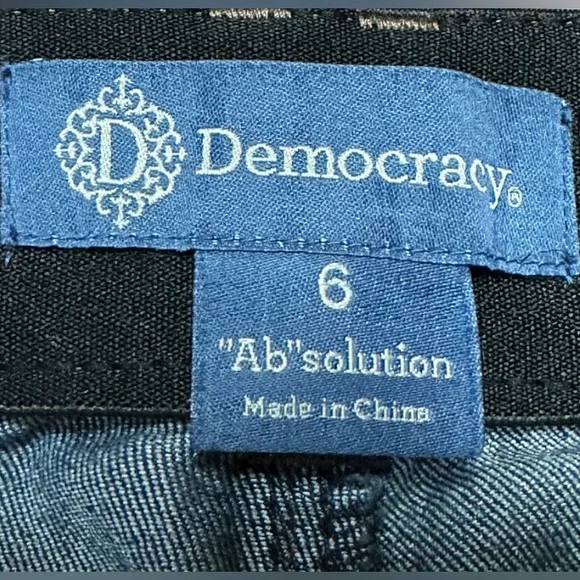 Democracy Absolution® Booty Lift Jegging Dark Indigo Jeans B1105ADBX. Size 6 - Picture 4 of 8